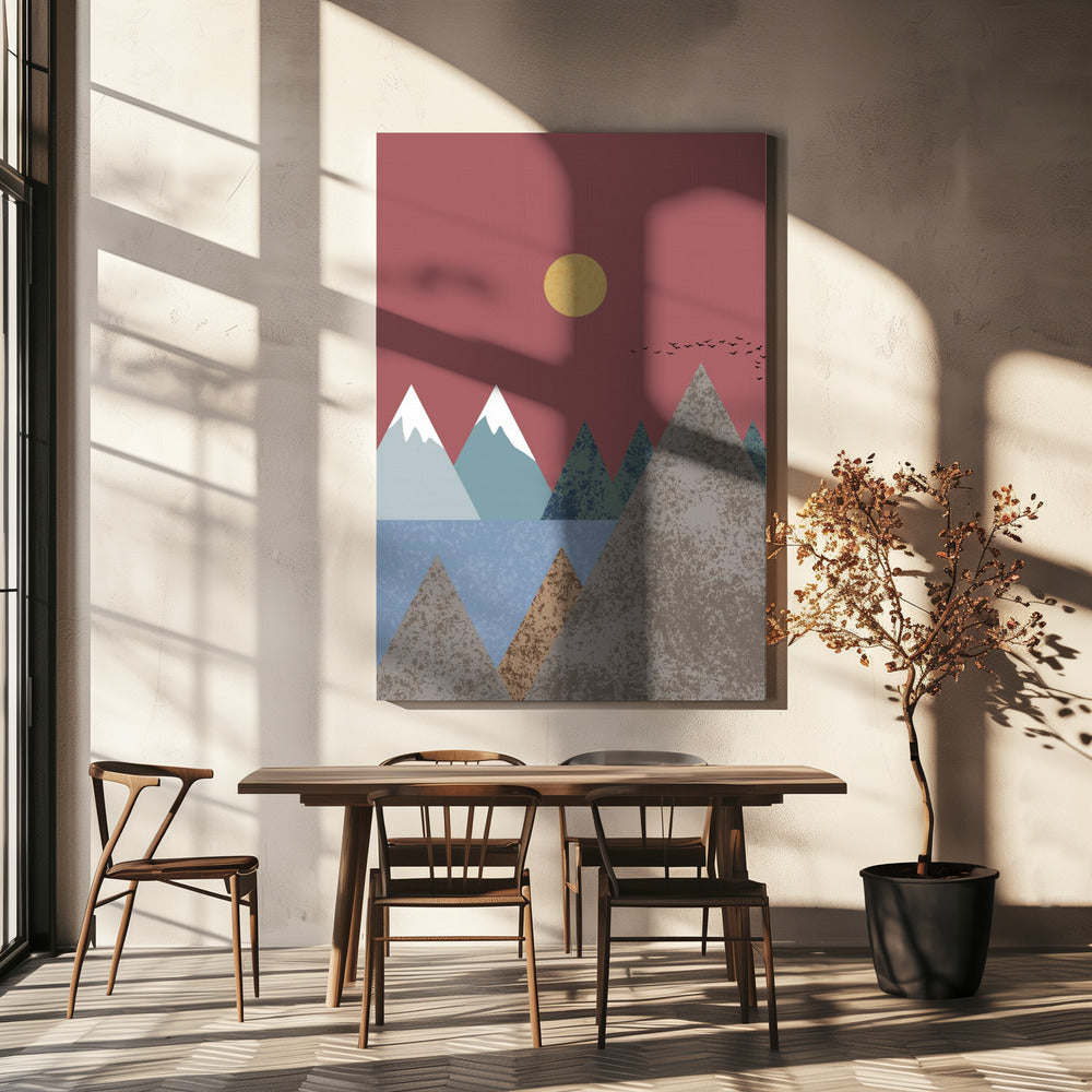 Berglandschaft | Leinwand