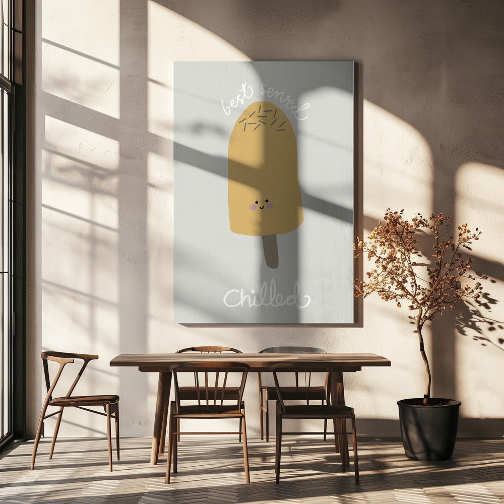 Gekühltes Eis | Leinwand