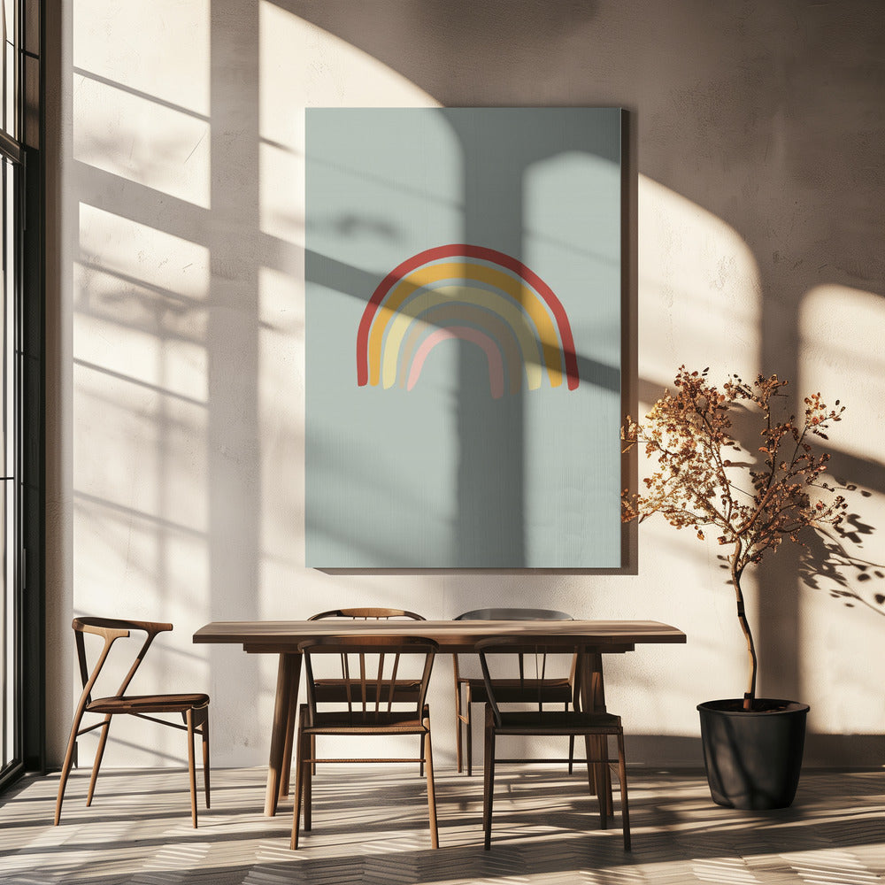 Regenbogengrün | Leinwand