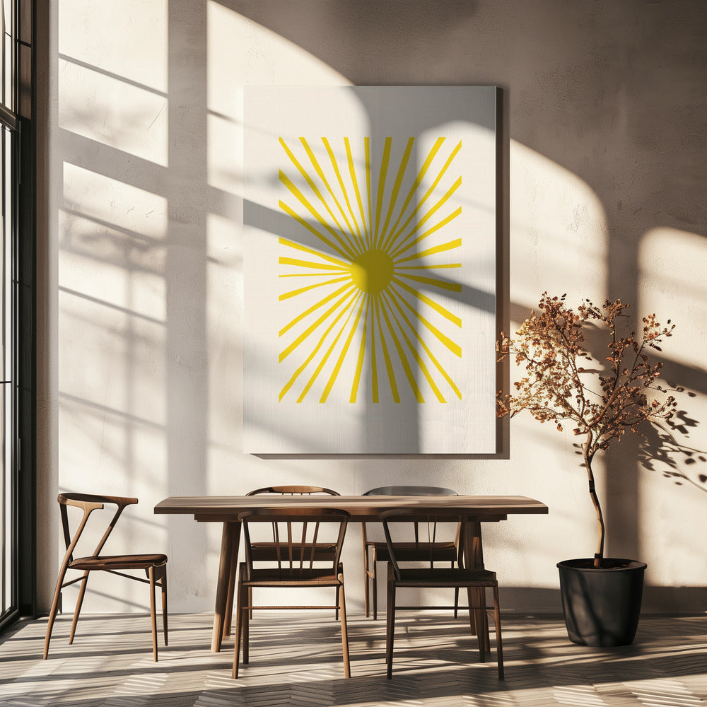 Die Sonne | Leinwand