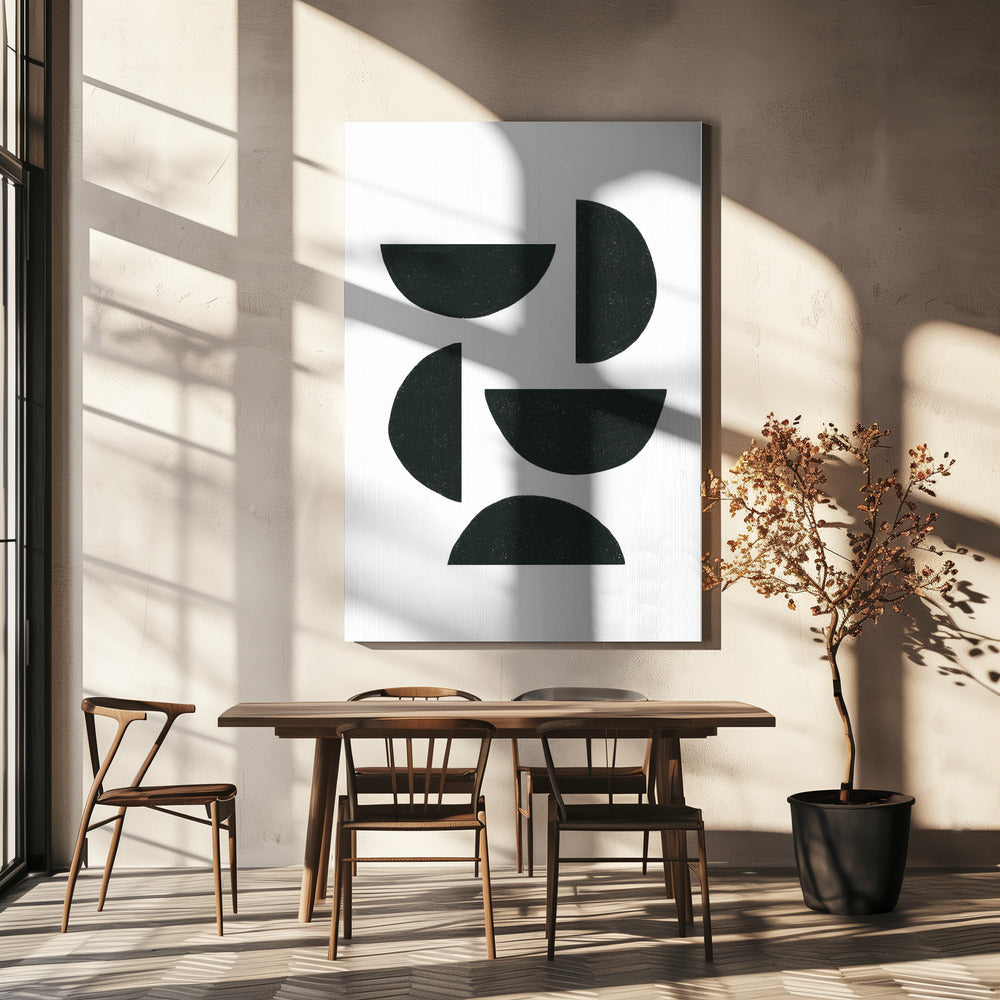 Moderne Geometrie | Leinwand