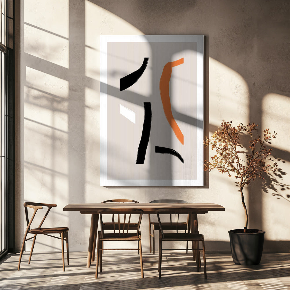 Colorful Curved Shapes | Canvas