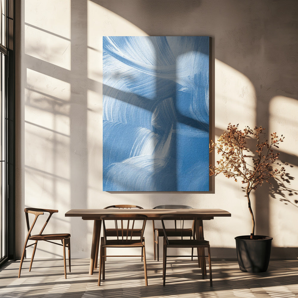 Acrylwellen | Leinwand