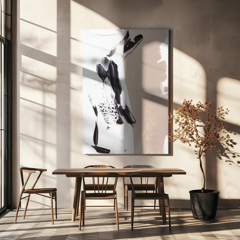 Monochrome Eleganz | Leinwand