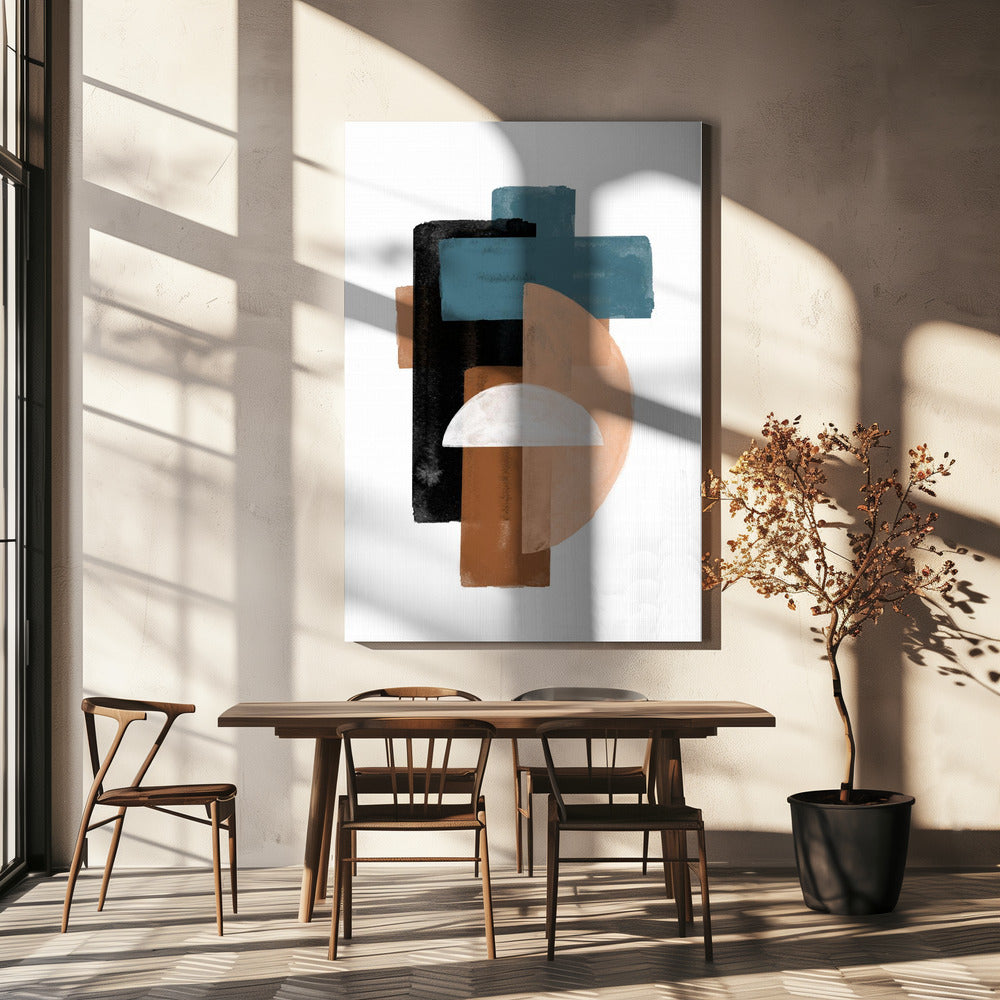 Geometrische Harmonie | Leinwand