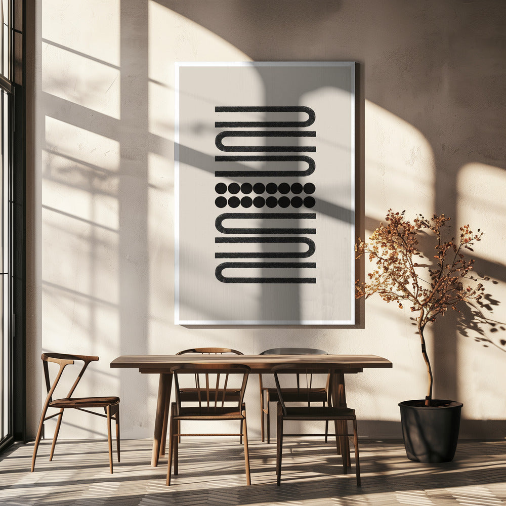 Geometrische Harmonie | Leinwand