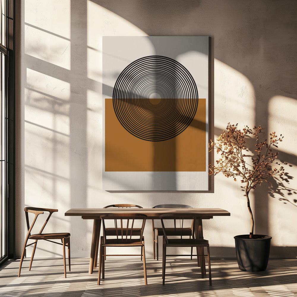 Konzentrische Reflexionen | Leinwand