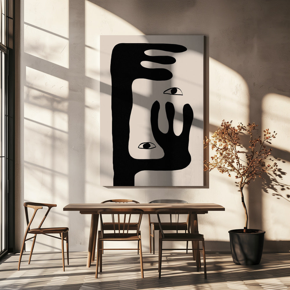 Surrealer Blick | Leinwand