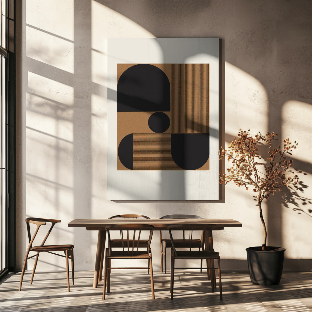 Geometrische Harmonie | Leinwand