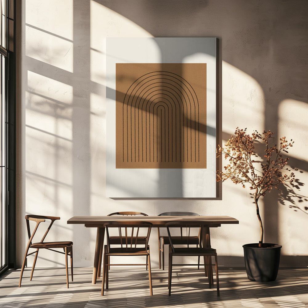 Konzentrische Harmonie | Leinwand
