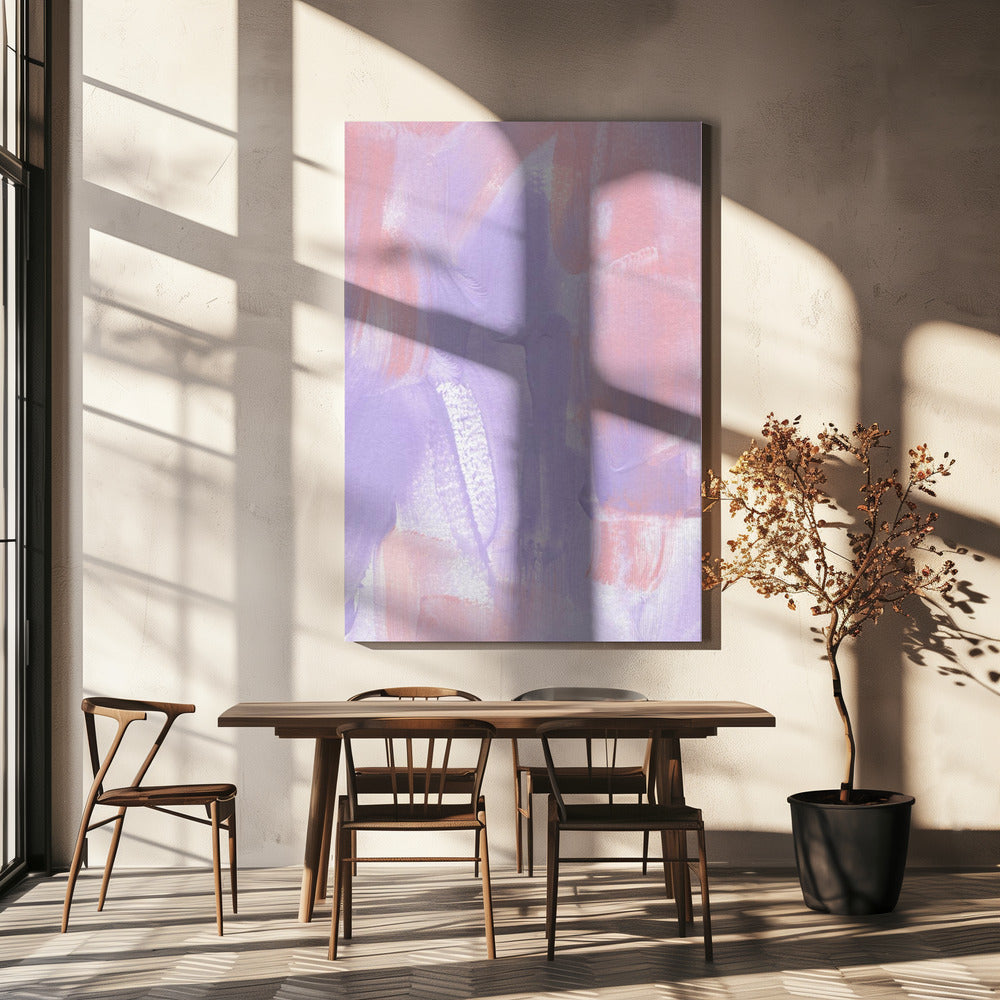 Lila in Pink | Leinwand
