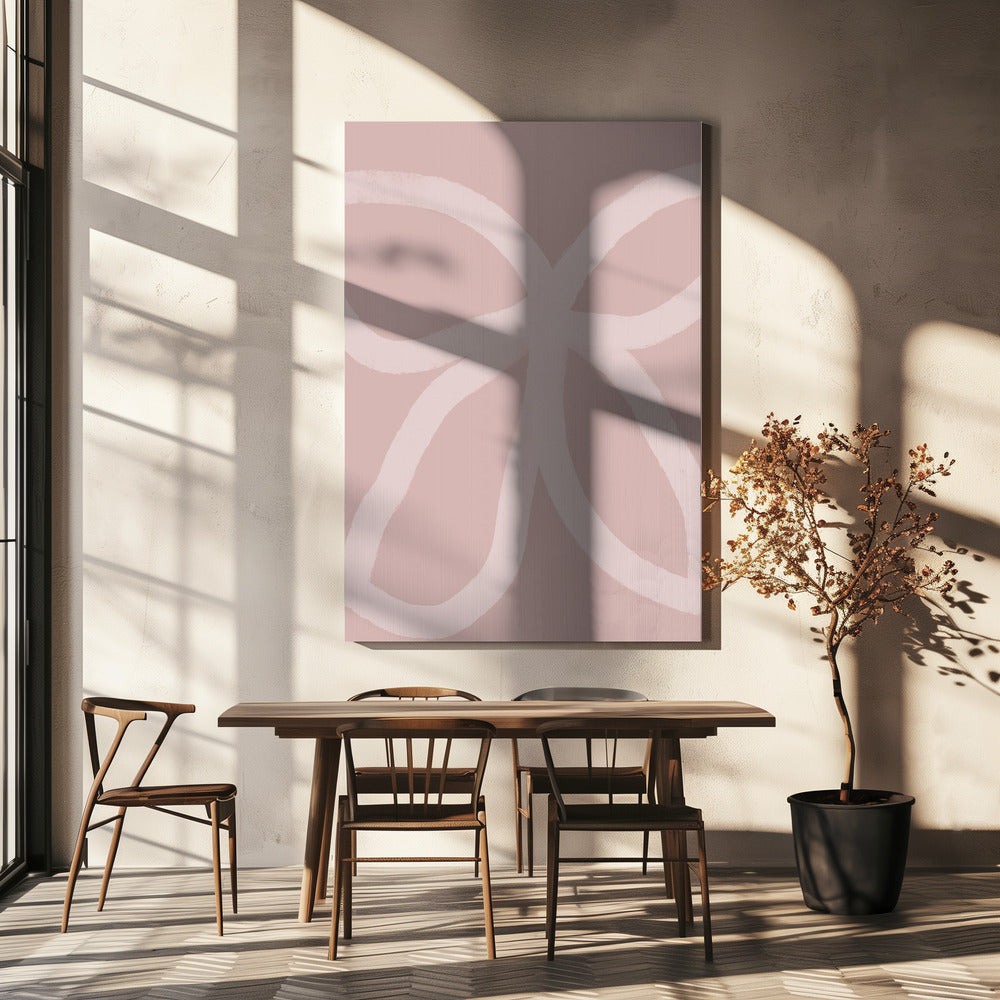 Abstrakter Schmetterling | Leinwand