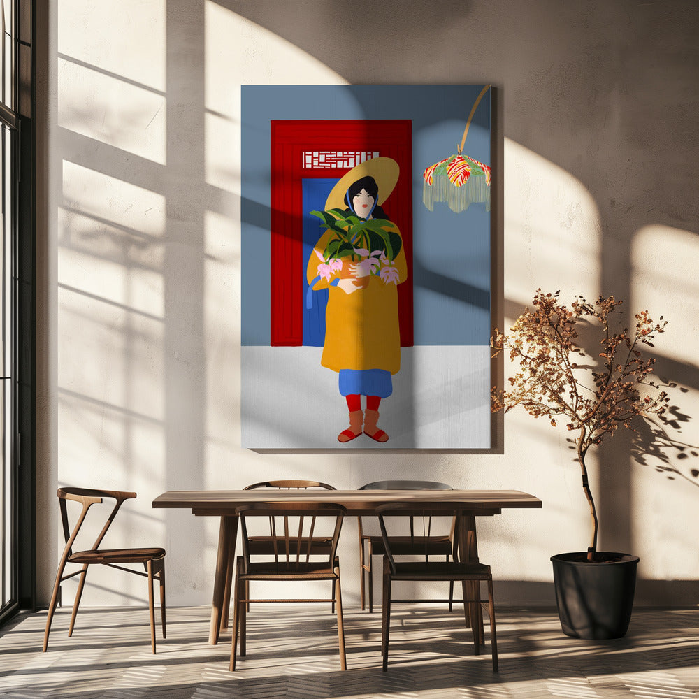 Las flores | Canvas