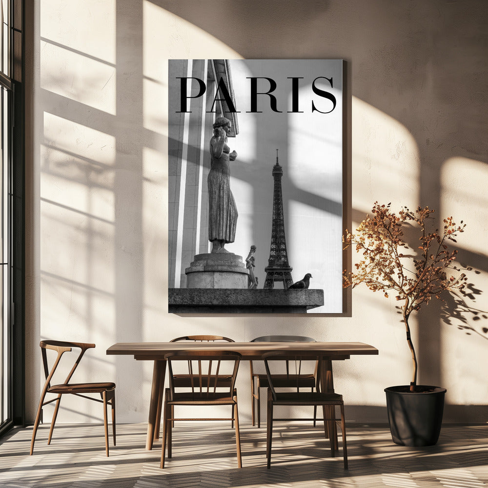 Paris Text 5 | Leinwand