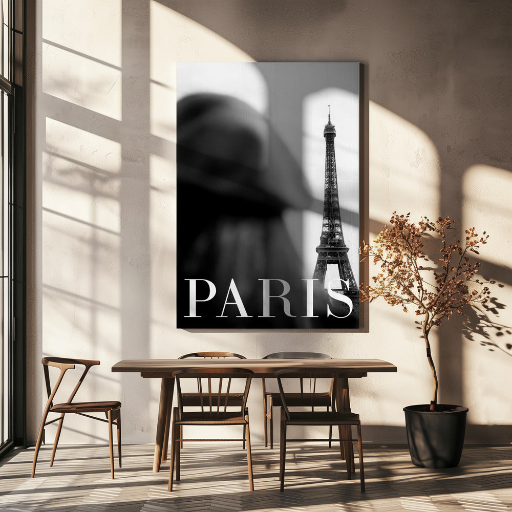 Paris Text 4 | Leinwand