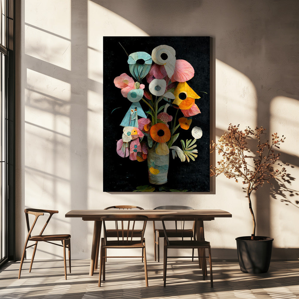 Florale Laune | Leinwand