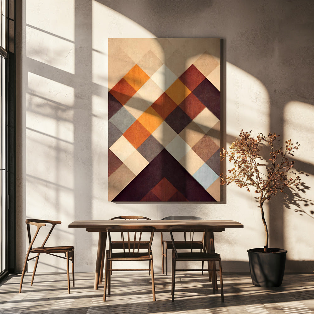 Geometrische Harmonie | Leinwand
