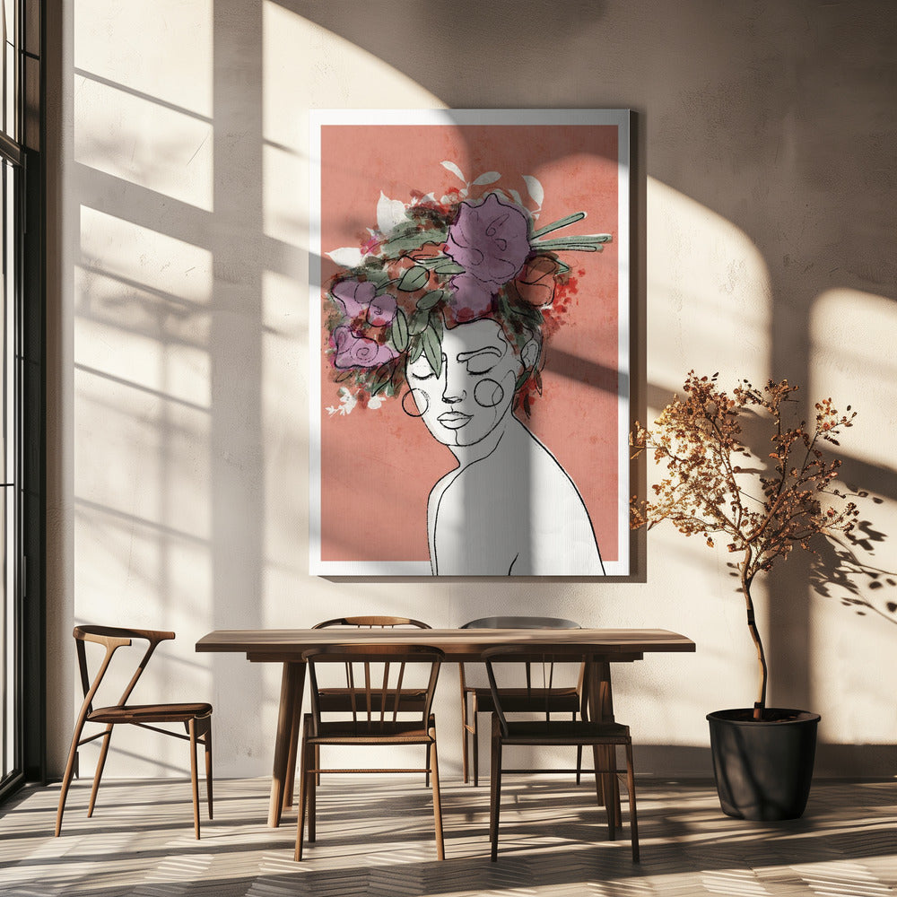 Florale Träumerei | Leinwand