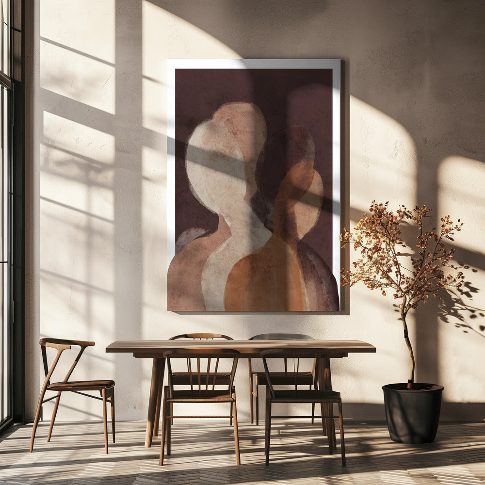 Mehrschichtige Schatten | Leinwand