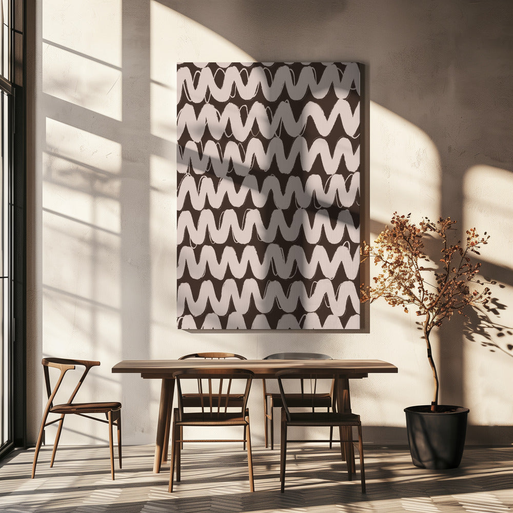 Wavy Whispers | Canvas
