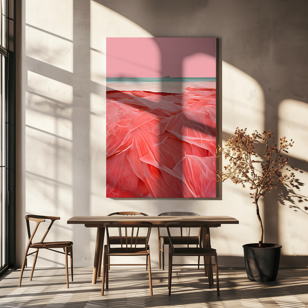 Purpurrote Träume | Leinwand