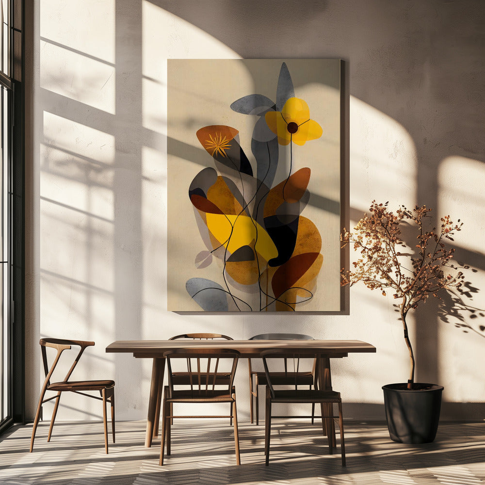 Floral Geometry | Canvas