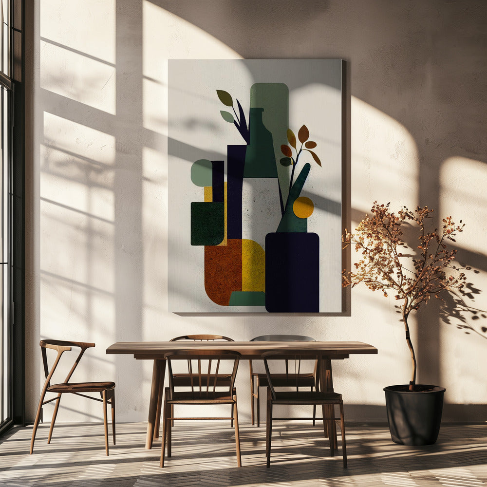 Geometrische Harmonie | Leinwand