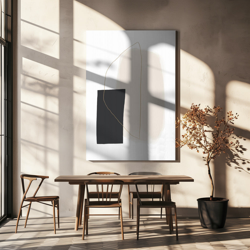 Harmonie im Minimalismus | Leinwand