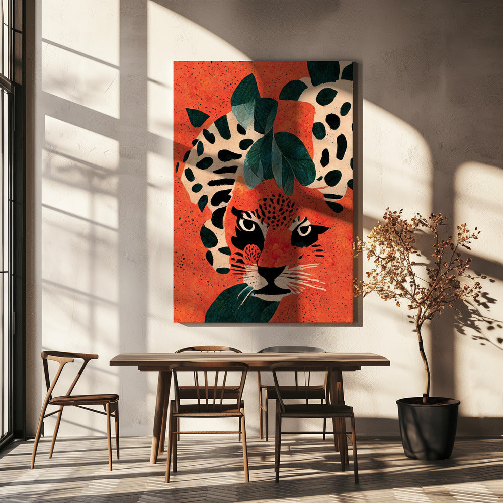 Jaguars Blick | Leinwand