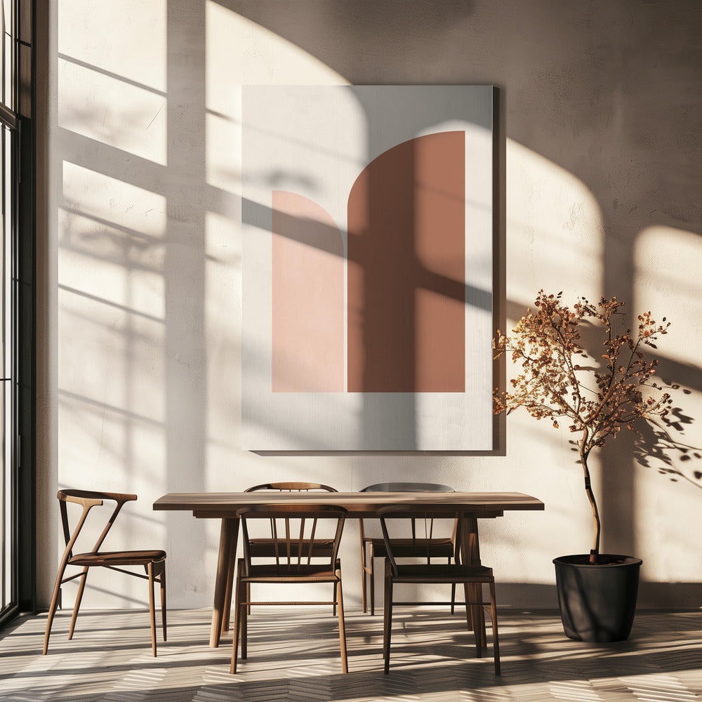 Retro Geometrisch | Leinwand