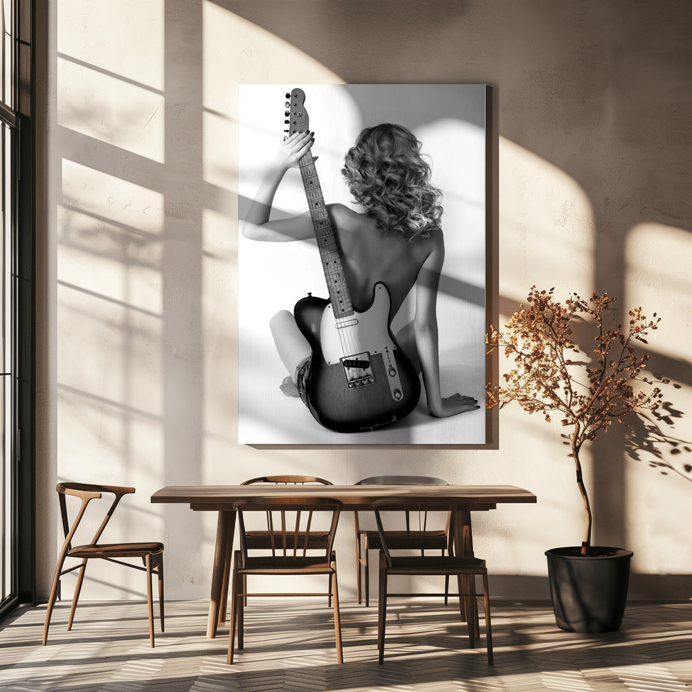 Telecaster Blondie | Leinwand