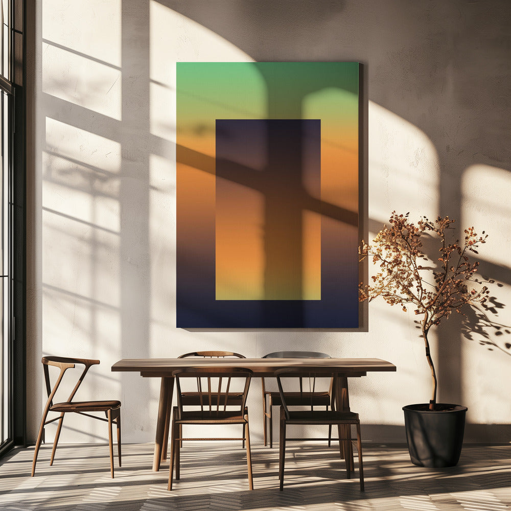 Sonnenuntergangstor | Leinwand