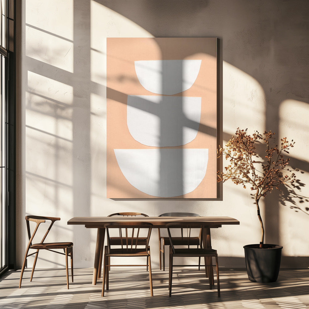 Geschnittene Formen | Leinwand