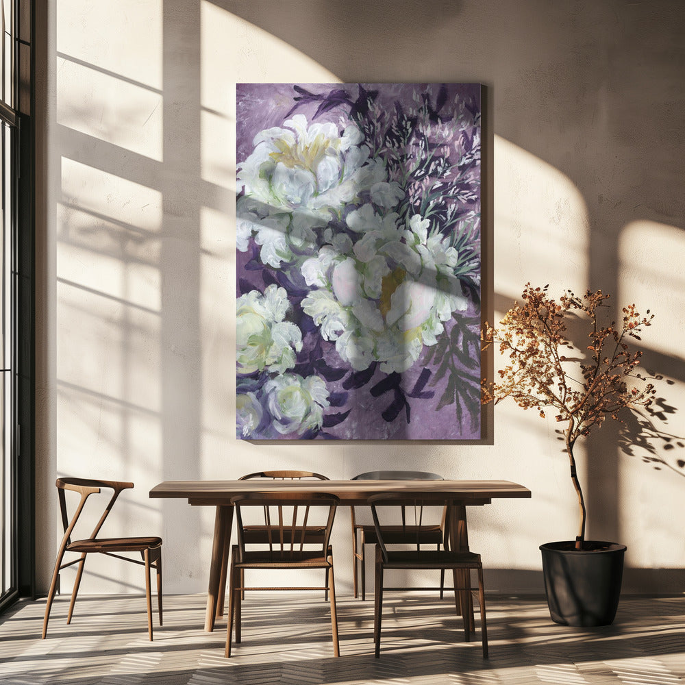 Eliany malerischer Blumenstrauß | Leinwand