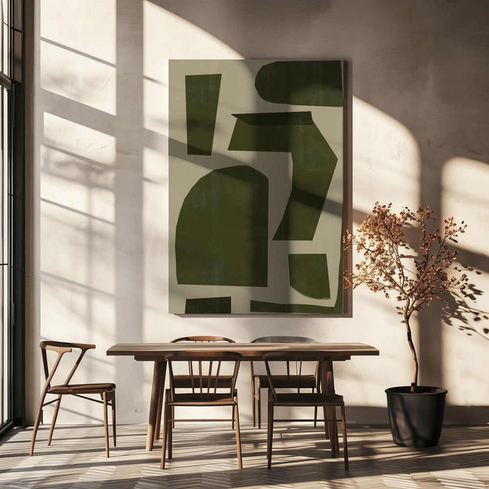 Formen in Harmonie | Leinwand