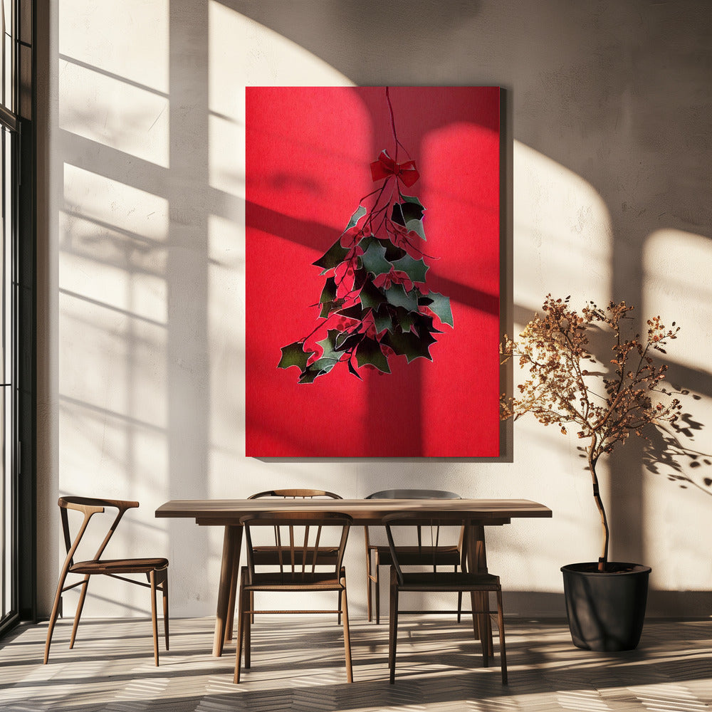 Holly's Bright Charm | Canvas