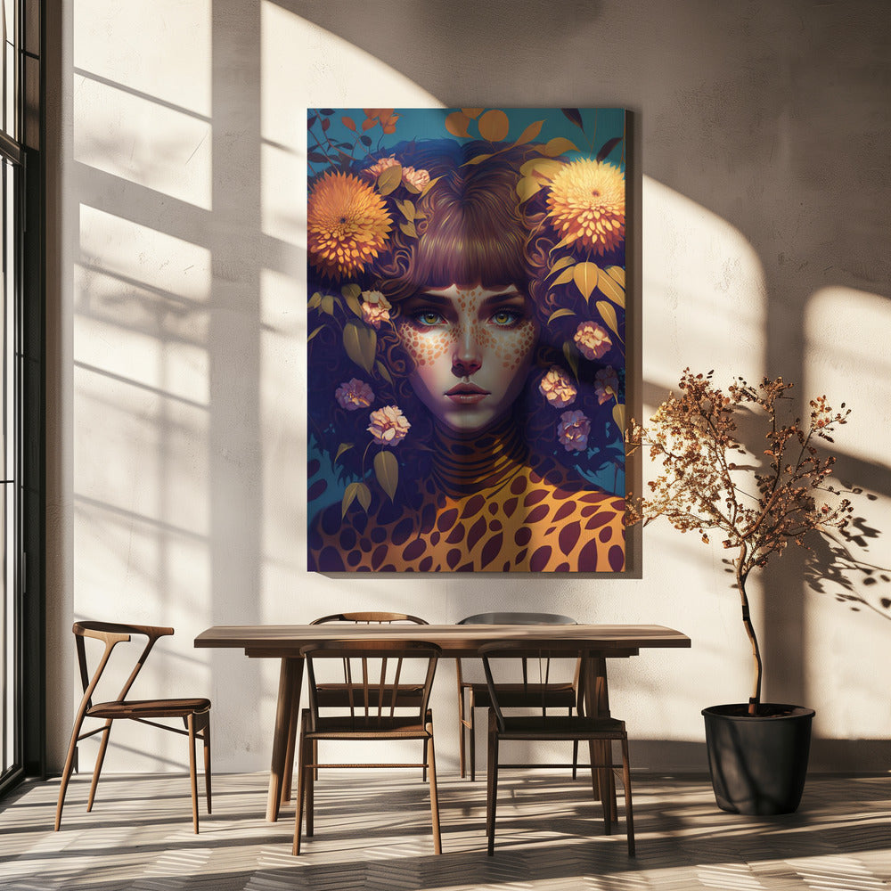 Wilde Eleganz | Leinwand