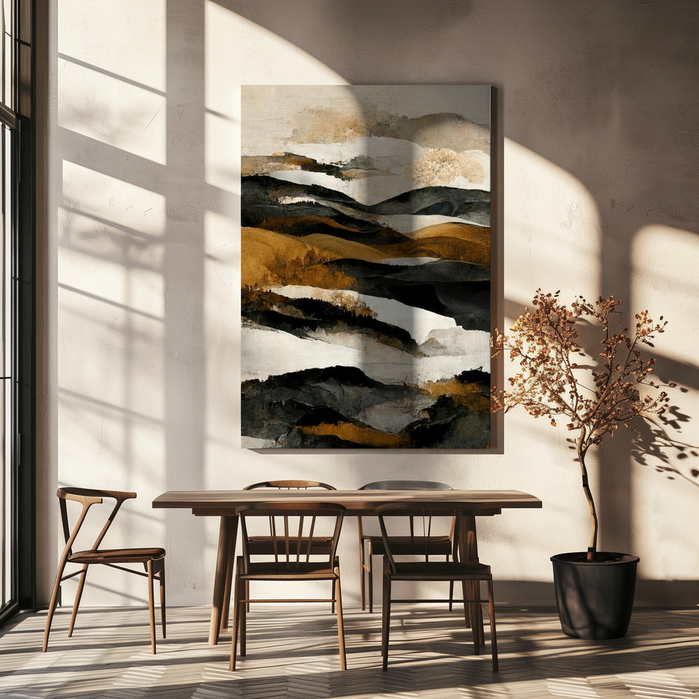 Goldene Horizonte | Leinwand