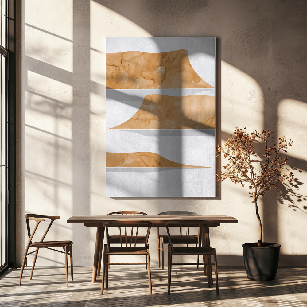 Abstrakte Ansicht des Lake Powell | Leinwand