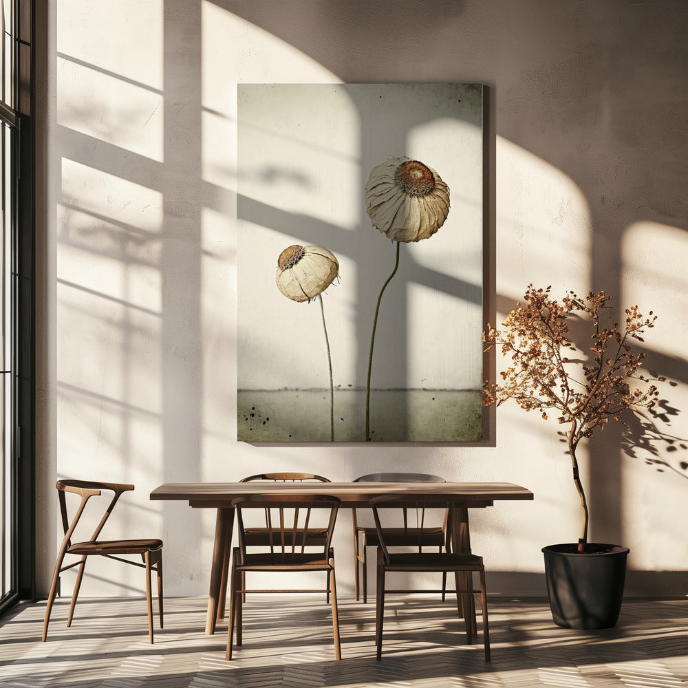 Flüsternde Blüten | Leinwand