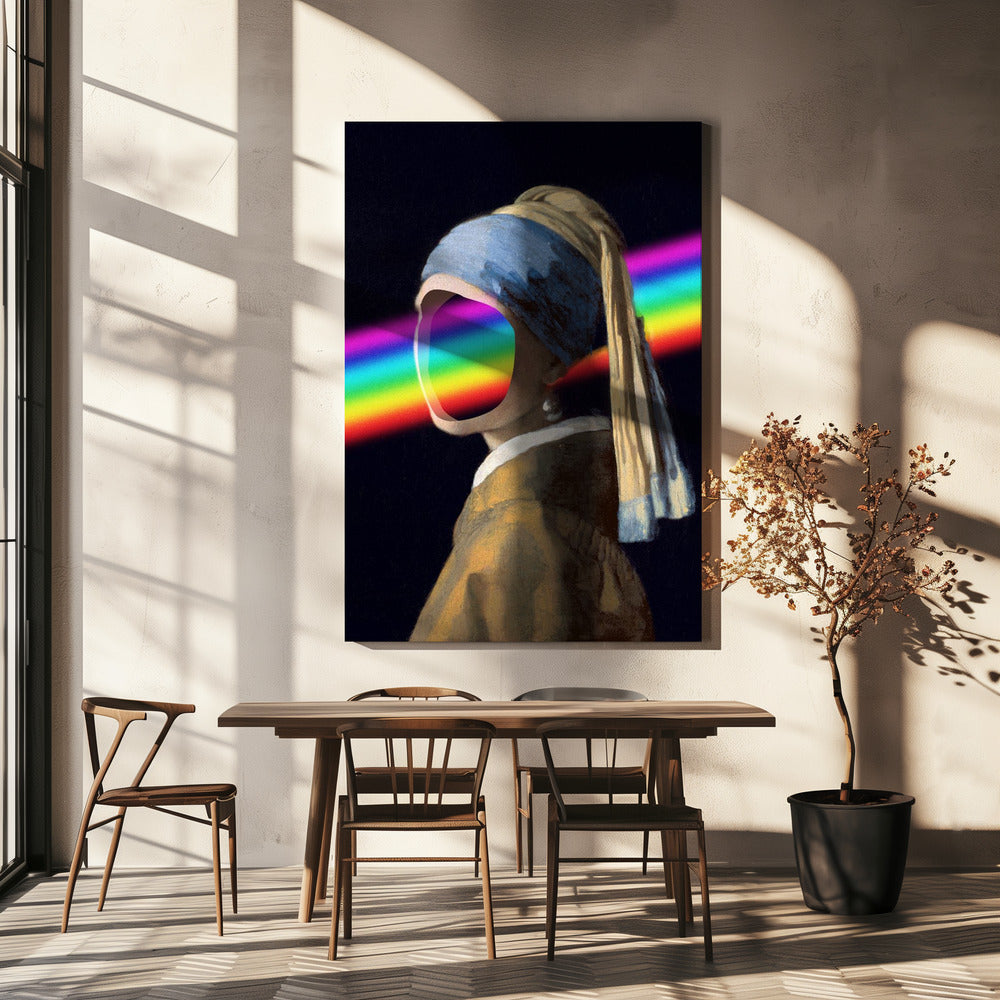 Regenbogenportrait | Leinwand