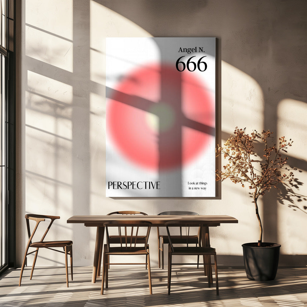 Engel Nummer 666 | Leinwand