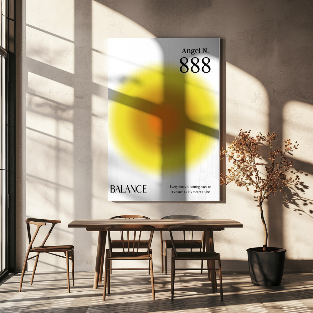 Engel Nummer 888 | Leinwand