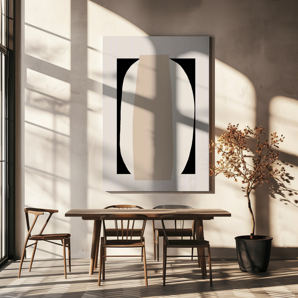 Geschichtete Formen | Leinwand
