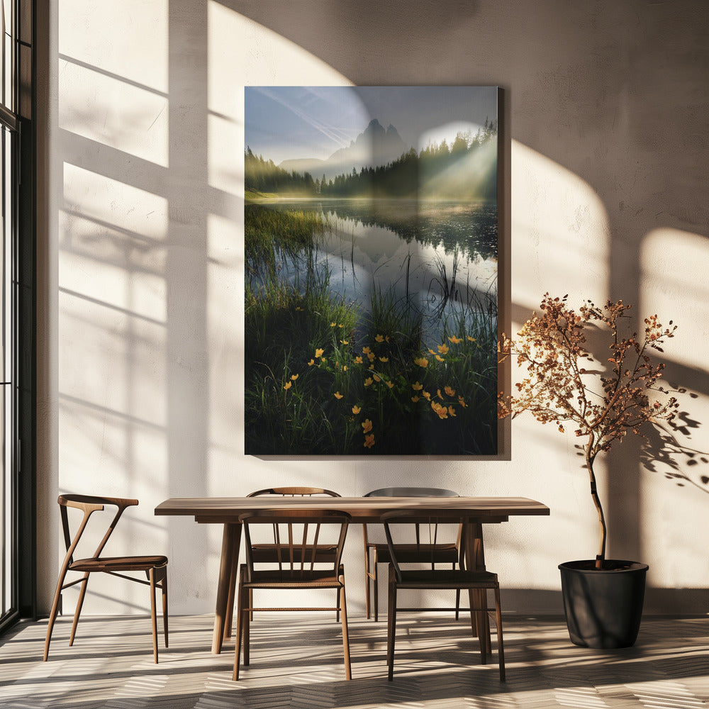 Bergparadies | Leinwand