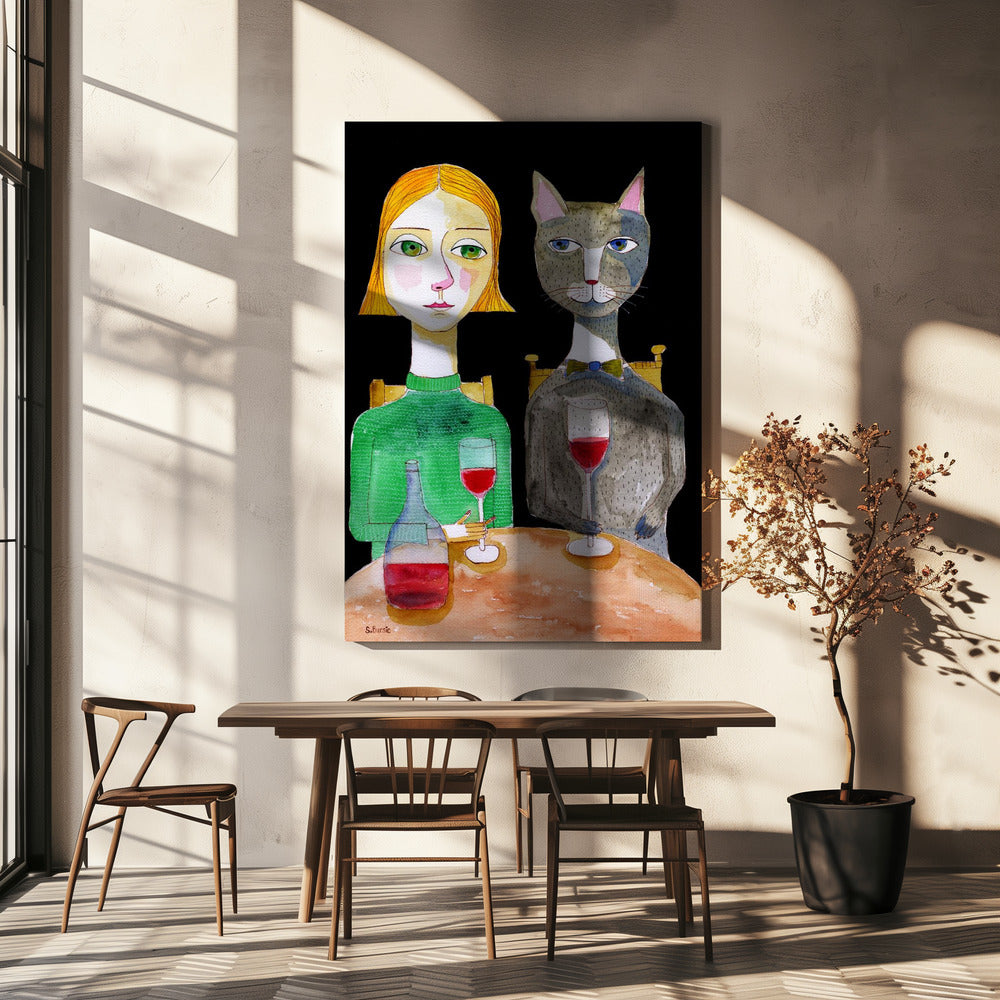Beste Freunde | Leinwand
