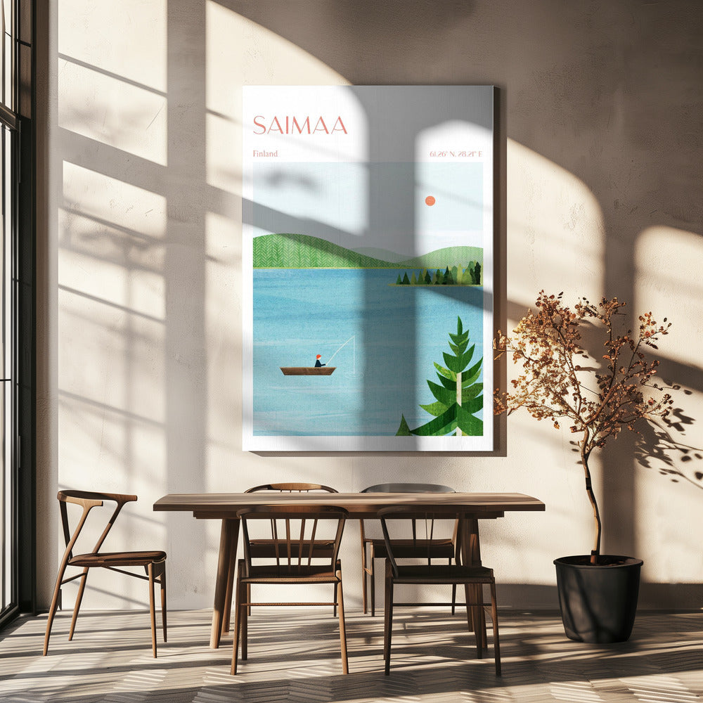 Saimaa-See, Finnland | Leinwand
