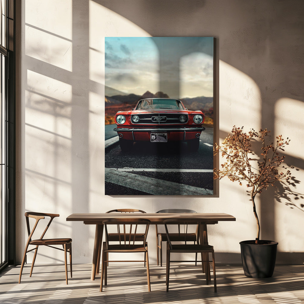 Oldtimer-Liebe | Leinwand