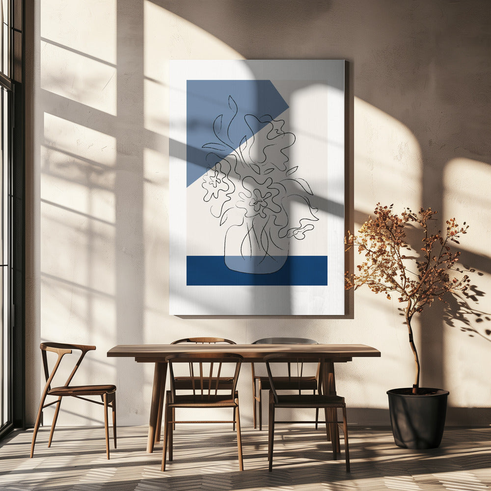 Tres Chic Bleu | Leinwand