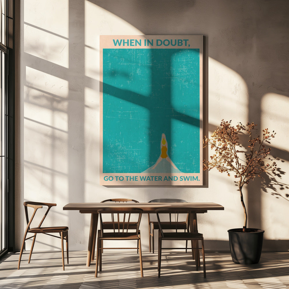 Open Water (blonde) | Canvas